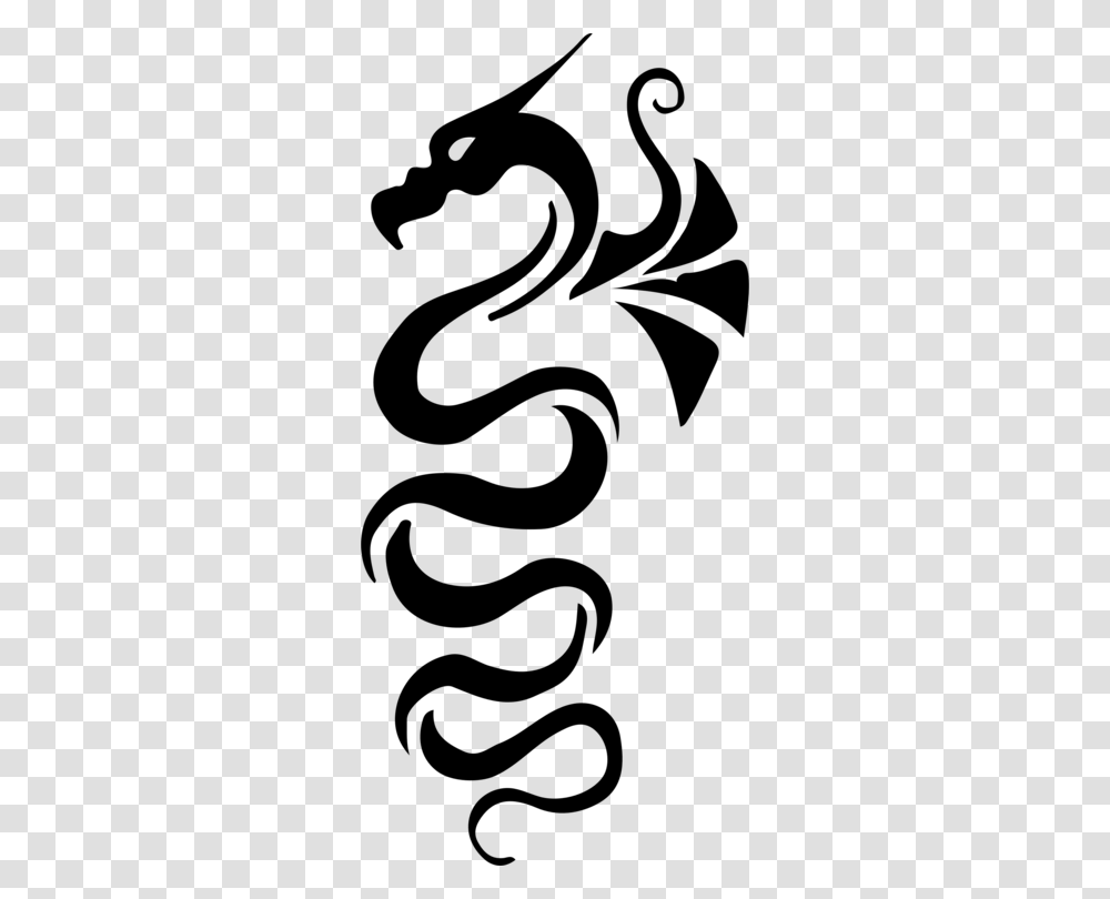 Tattoo Dragon Drawing Black And Gray Computer Icons Free, World Of Warcraft Transparent Png