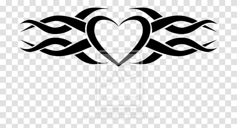 Tattoo Heart Design, Logo, Trademark Transparent Png