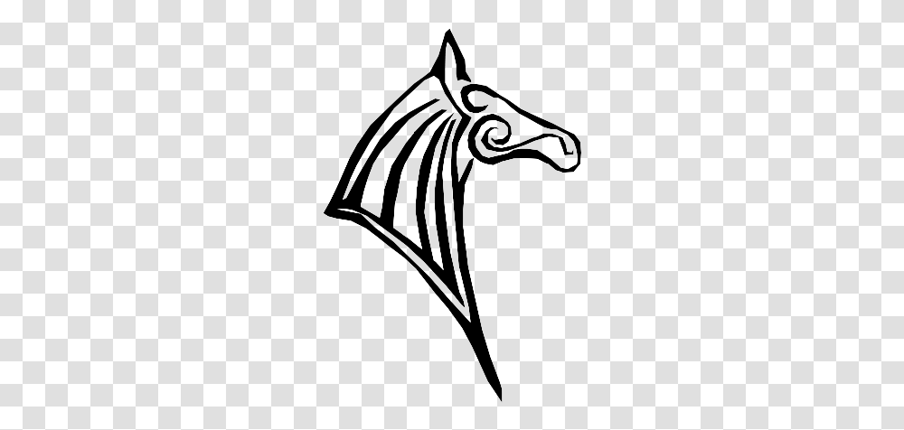 Tattoo Horse Designs Easy, Gray, World Of Warcraft Transparent Png