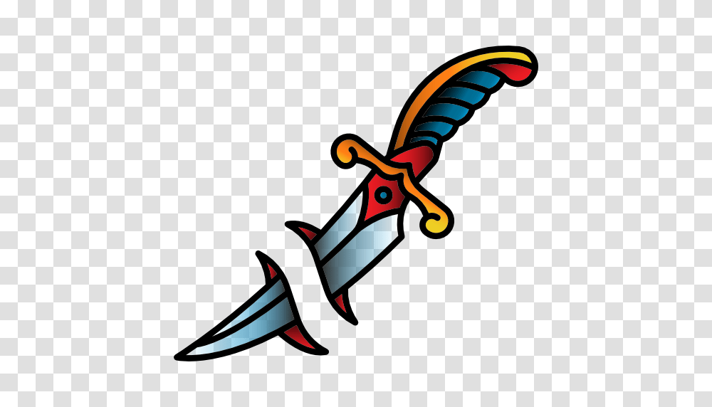 Tattoo Icon, Weapon, Weaponry, Blade, Knife Transparent Png