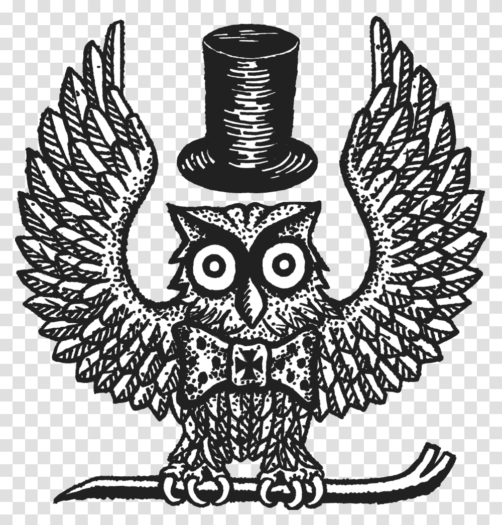 Tattoo Russian Criminal Tattoo Encyclopaedia Book, Owl, Bird, Animal Transparent Png