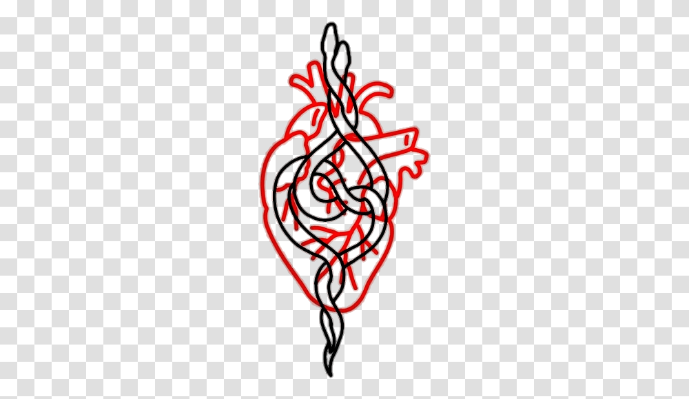 Tattoo Tattoos Heart Grunge Red Redgrunge Aesthetic Tattoo Aesthetic Dragon, Hand, Label Transparent Png