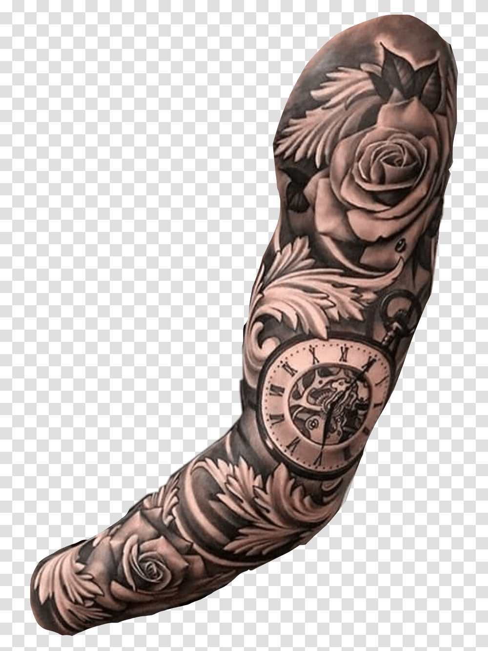 Tattoo Tattoosleeve Freetoedit Half Sleeve Tattoos For Men, Skin, Arm, Person, Human Transparent Png
