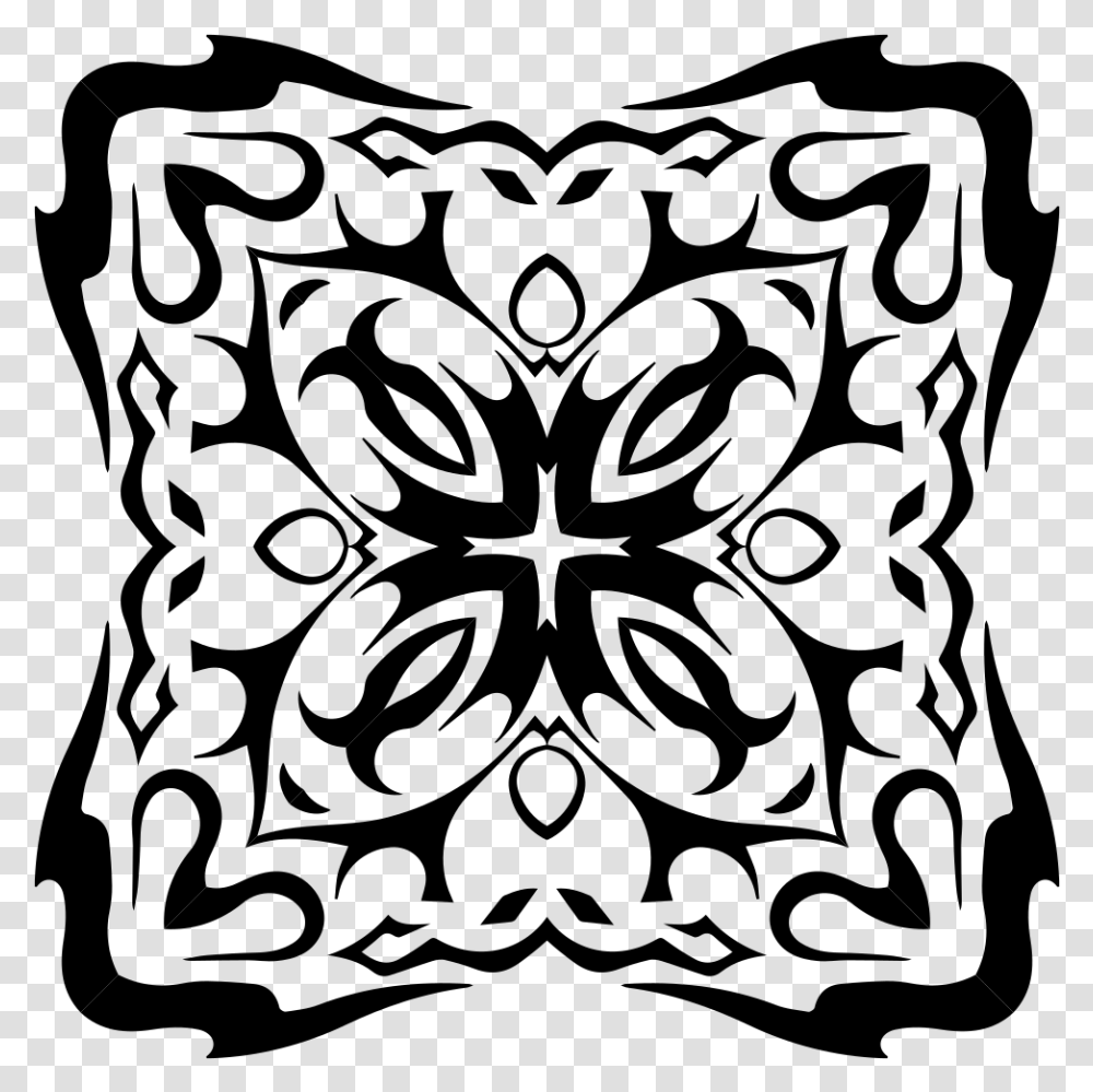 Tattoo Tribal Art Drawing Computer Icons Tribal Tattoo Designs, Gray Transparent Png