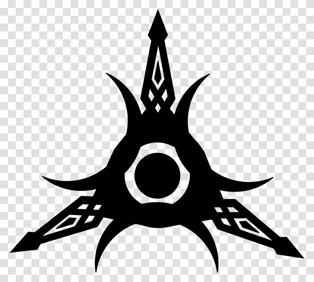 Tattoo Tribal Shape Free Picture Tattoo, Gray, World Of Warcraft Transparent Png