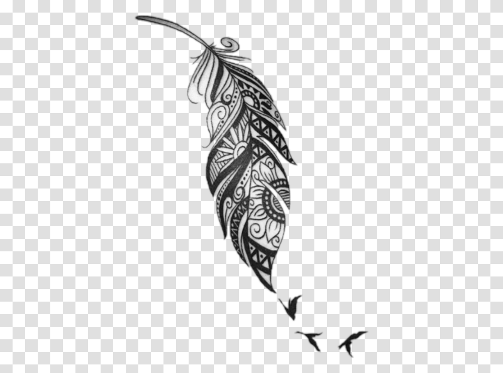 Tatuajes Tumblr, Bird, Animal, Pattern, Person Transparent Png