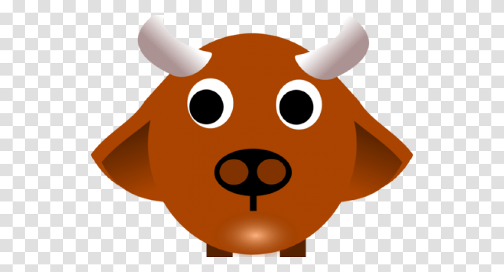 Taurus Clipart Brown Cow Ox, Snowman, Winter, Outdoors, Nature Transparent Png
