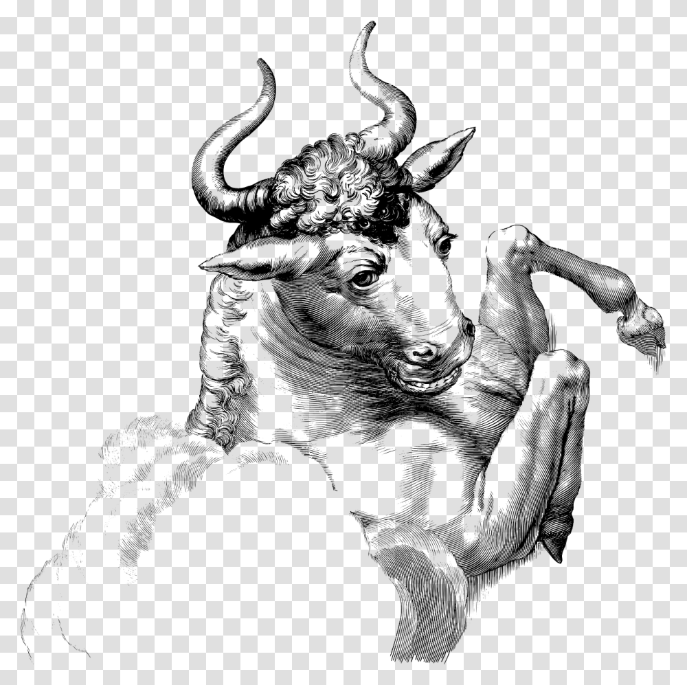 Taurus Constellation Clipart Celtic Mythology Gallic Mythology Giants Names, Statue, Sculpture, Bull, Mammal Transparent Png