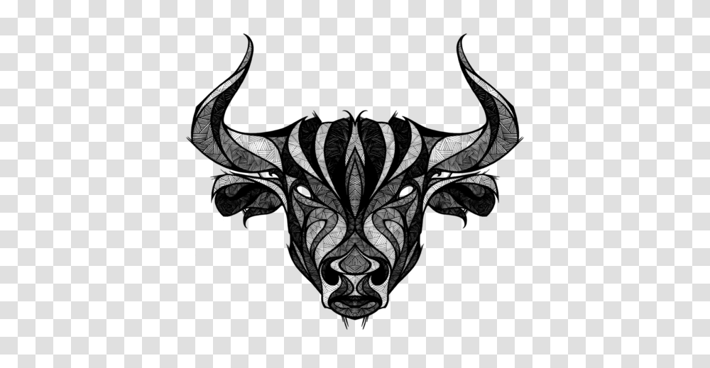 Taurus, Zodiac, Gray, World Of Warcraft Transparent Png