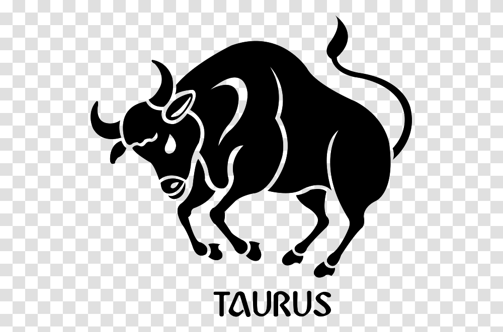 Taurus, Zodiac, Stencil, Animal, Mammal Transparent Png