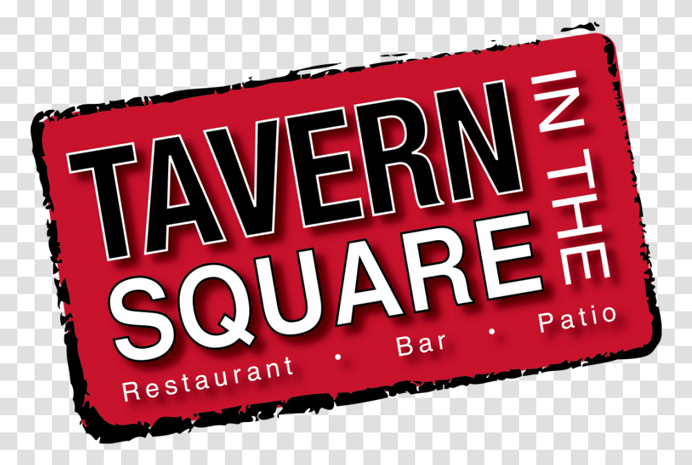 Tavern In The Square Celebrates Ten Year Anniversary Tavern In The Square Logo, Word, Label, Alphabet Transparent Png
