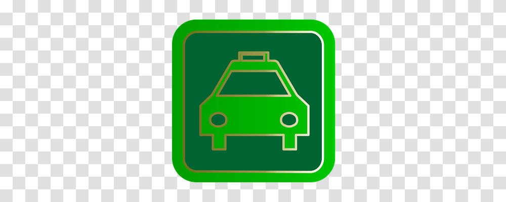 Taxi First Aid, Green, Sign Transparent Png