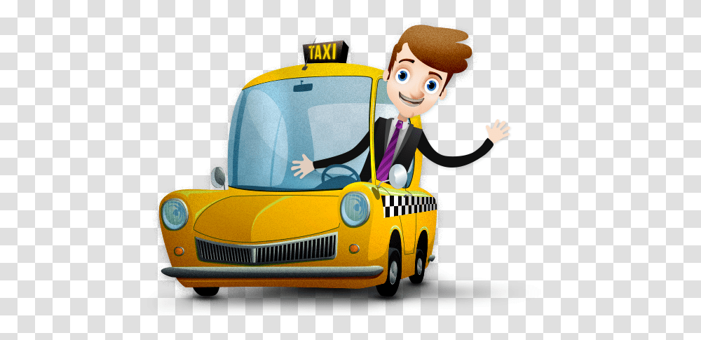 Taxi Cab Clipart Airport Taxi Free Clip Art Stock Illustrations, Car, Vehicle, Transportation, Automobile Transparent Png