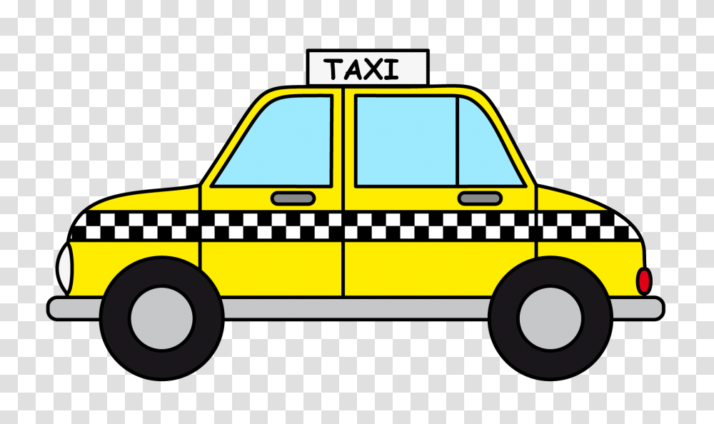 Taxi Cab Clipart, Car, Vehicle, Transportation, Automobile Transparent Png