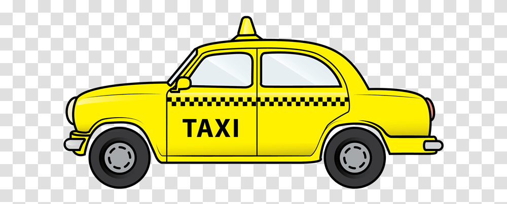 Taxi Cab Clipart, Car, Vehicle, Transportation, Automobile Transparent Png