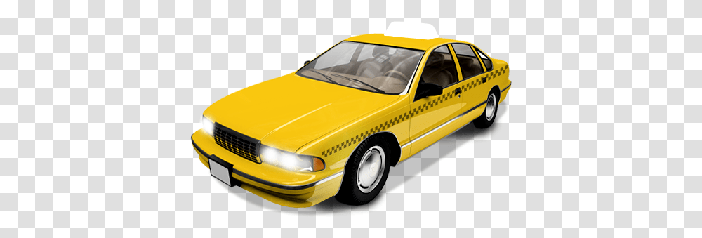 Taxi, Car, Vehicle, Transportation, Automobile Transparent Png