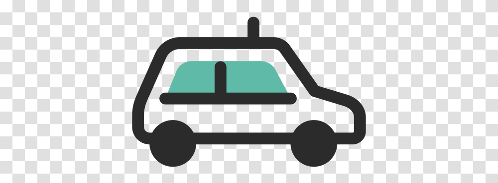 Taxi Colored Stroke Icon & Svg Vector File Car Icon Color, Windshield, Transportation, Vehicle, Automobile Transparent Png