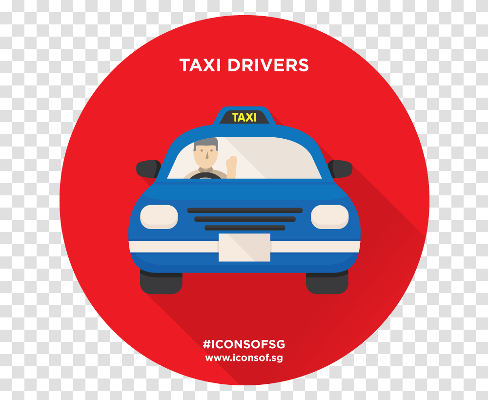 Taxi Drivers Icon, Advertisement, Poster, Flyer, Paper Transparent Png