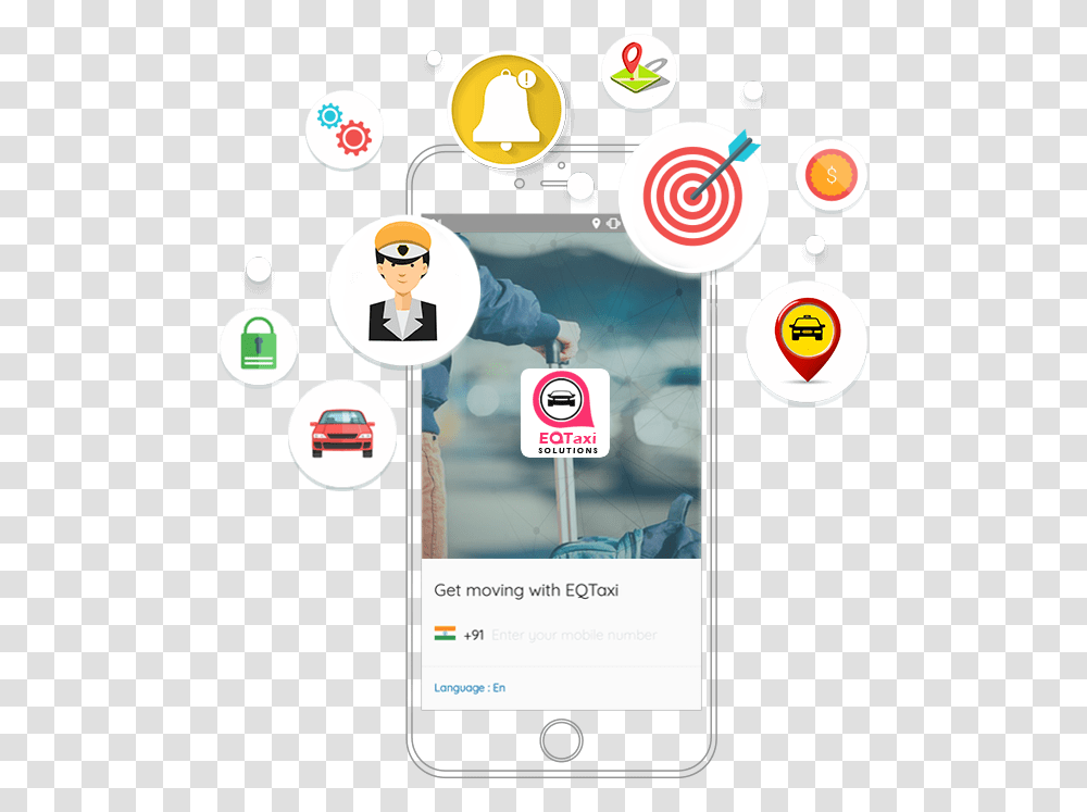 Taxi Management Software App Like Lyft Logo, Text, Person, Human, Electronics Transparent Png