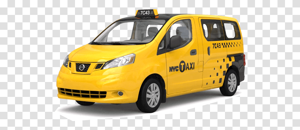 Taxi Nissan Nv200 Taxi, Car, Vehicle, Transportation, Automobile Transparent Png