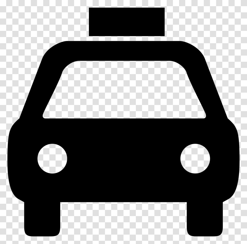 Taxi Stop Icon, Bumper, Vehicle, Transportation, Silhouette Transparent Png