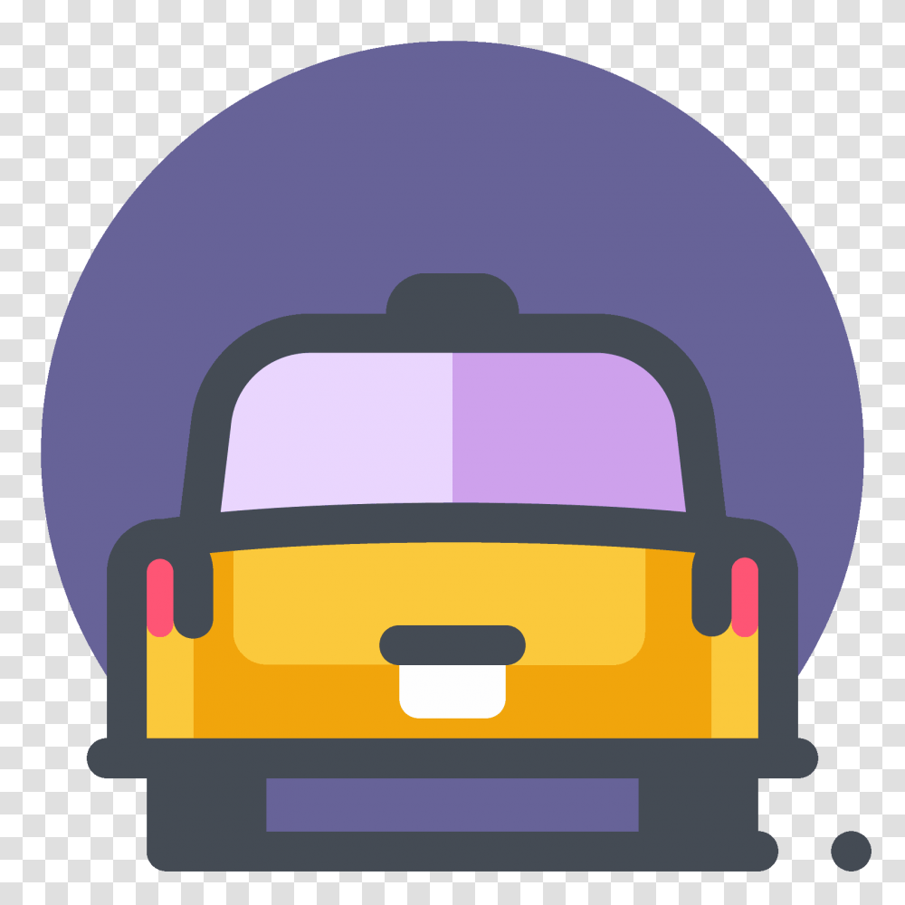 Taxi Waiting Icon, Car, Vehicle, Transportation, Automobile Transparent Png