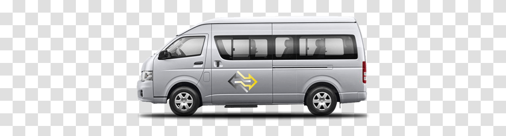Taxico Vehicle Info Toyota Hiace Commuter Bus, Minibus, Van, Transportation, Caravan Transparent Png