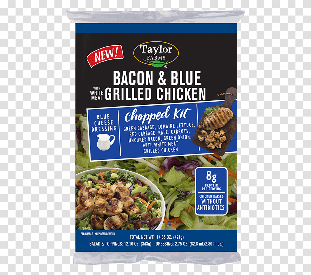 Taylor Farms Grilled Chicken Kits, Advertisement, Poster, Flyer, Paper Transparent Png