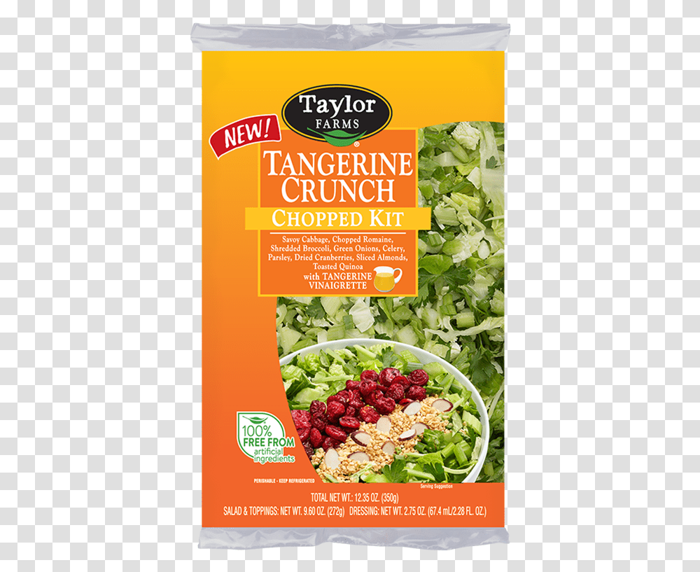 Taylor Farms Tangerine Crunch, Plant, Produce, Food, Vegetable Transparent Png
