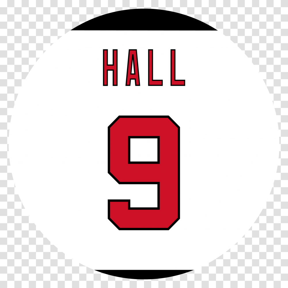 Taylor Hall Away Jersey By Puckstyle Circle, First Aid, Label, Number Transparent Png