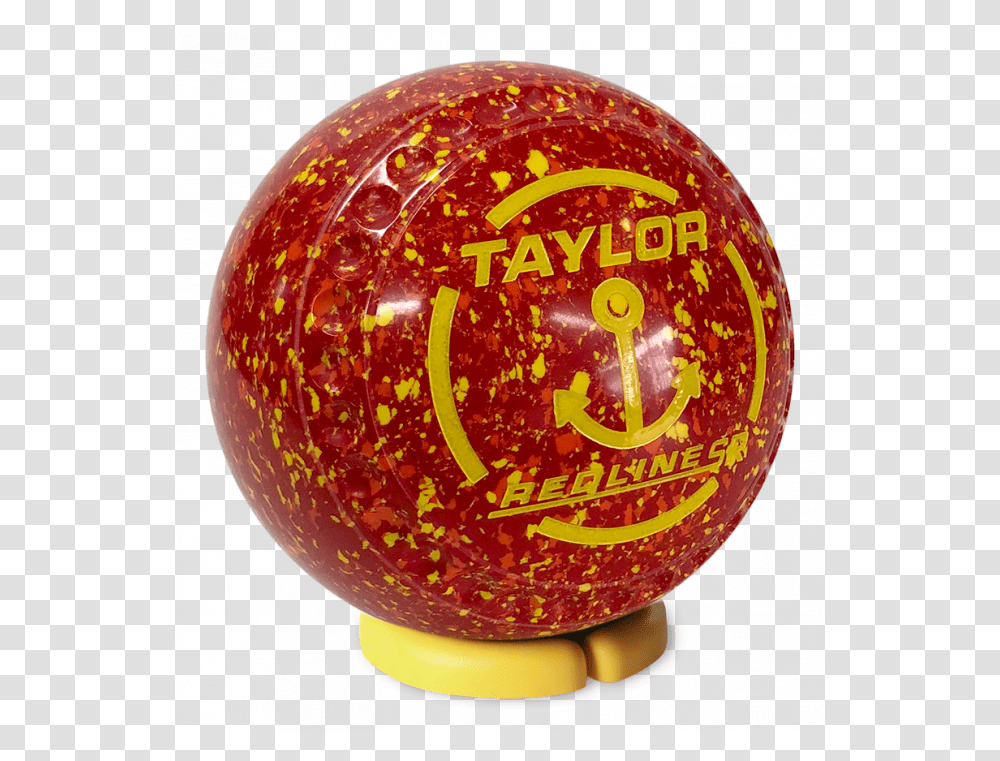 Taylor Redline Sr Size 1 Half Pipe Grip Redorangeyellow Sphere, Ball Transparent Png