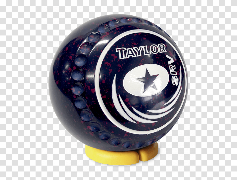 Taylor Srv Size 1 Half Pipe Dark Bluemagenta Star Taylor Bowls Dark Blue Magenta, Sphere, Ball, Sport, Sports Transparent Png