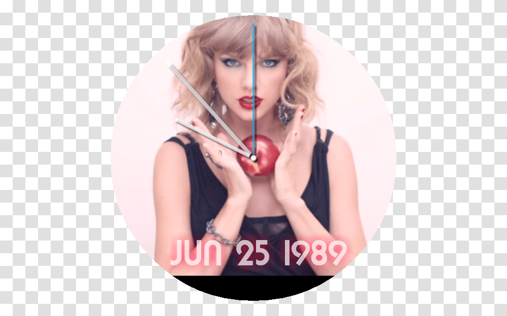 Taylor Swift 2015 Taylor Swift Blank Space Apple, Person, Female, Face, Costume Transparent Png