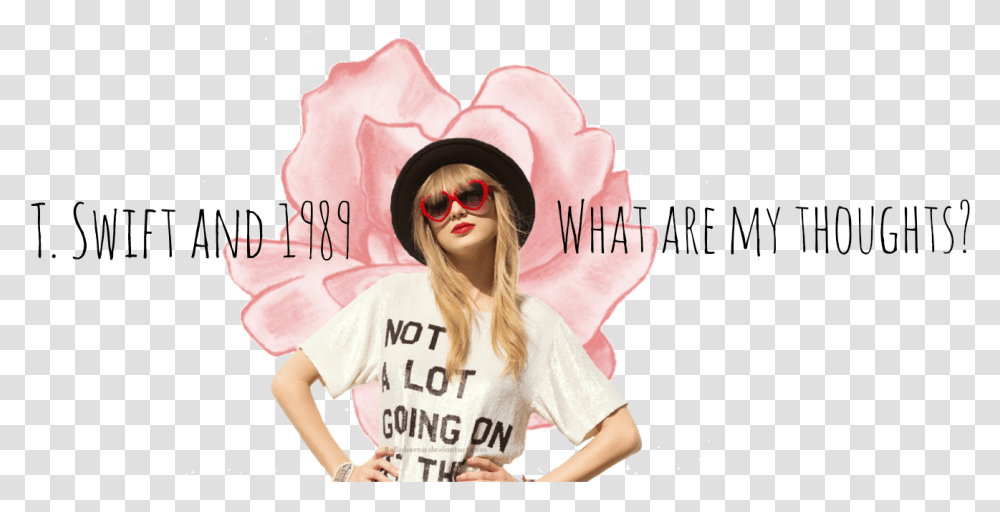 Taylor Swift Background, Sunglasses, Accessories, Hat Transparent Png