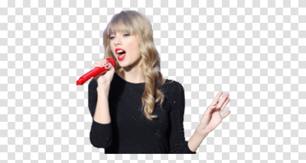 Taylor Swift Images Taylor Swift Singing Background, Person, Blonde, Woman, Girl Transparent Png
