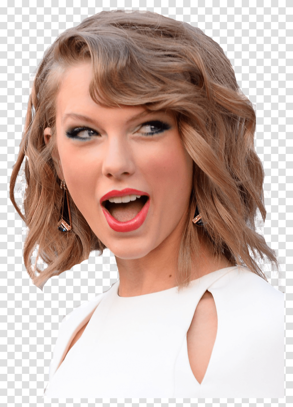 Taylor Swift Instagram Profile, Person, Face, Lipstick, Mouth Transparent Png