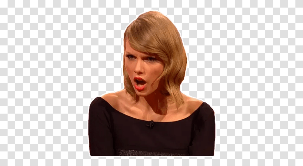 Taylor Swift Whatsapp Stickers Stickers Cloud Stickers De Taylor Swift Para Whatsapp, Head, Person, Face, Female Transparent Png