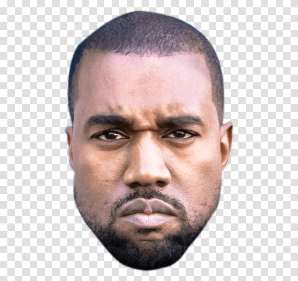 Taylor Swifts Excellent Year Angry Kanye, Face, Person, Head, Beard Transparent Png
