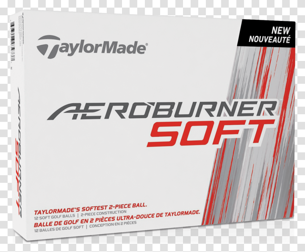Taylormade Aeroburner Soft Golf Balls Taylormade Golf, Paper, Advertisement, Electronics Transparent Png
