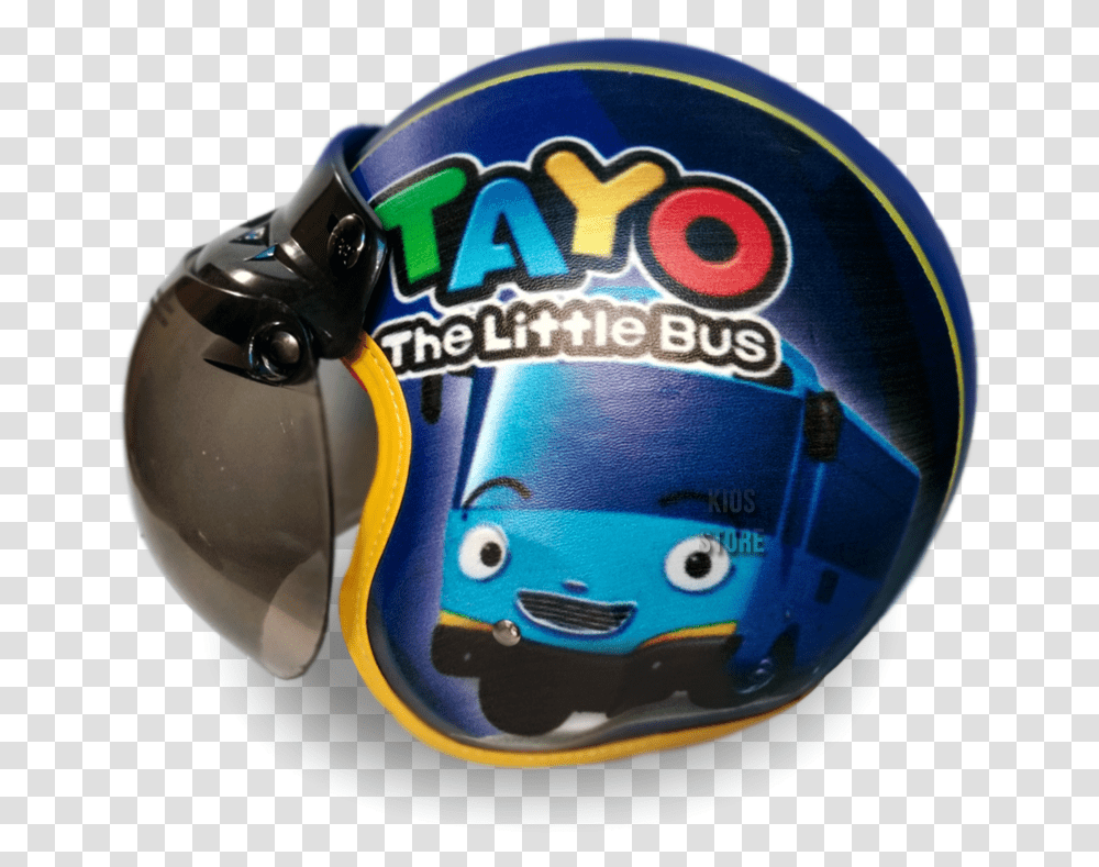 Tayo The Little Bus, Apparel, Helmet, Crash Helmet Transparent Png