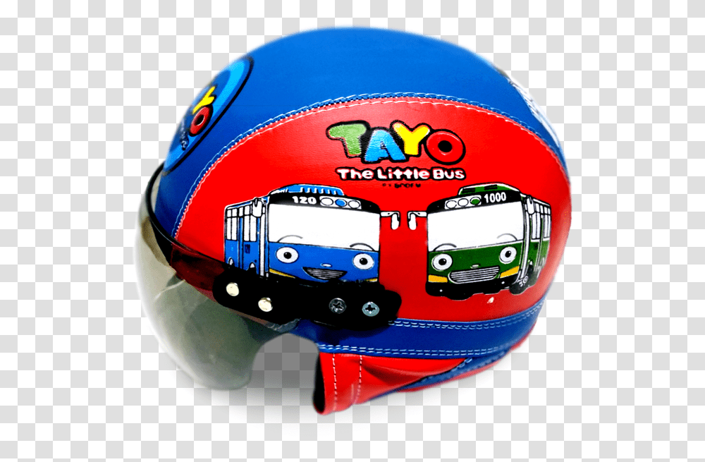 Tayo The Little Bus, Apparel, Helmet, Crash Helmet Transparent Png