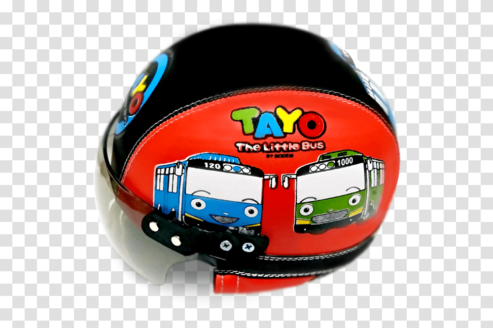 Tayo The Little Bus, Helmet, Apparel, Crash Helmet Transparent Png