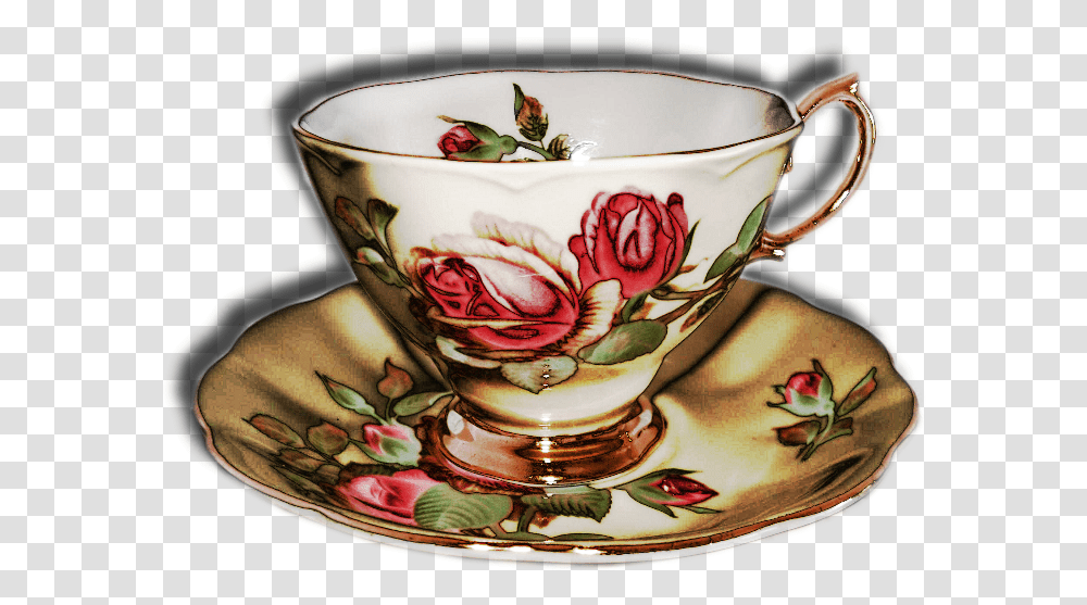Taza De Cafe Tazas De Cafe Vintage, Saucer, Pottery, Cup, Coffee Cup Transparent Png