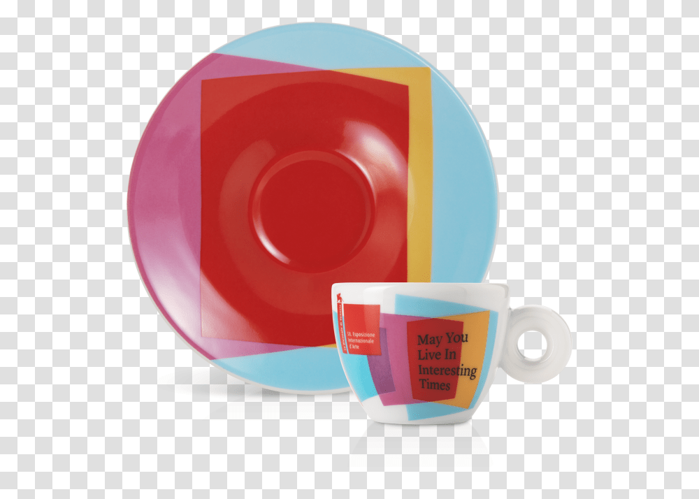 Tazzine Caffe Illy, Coffee Cup, Pottery, Tape, Saucer Transparent Png