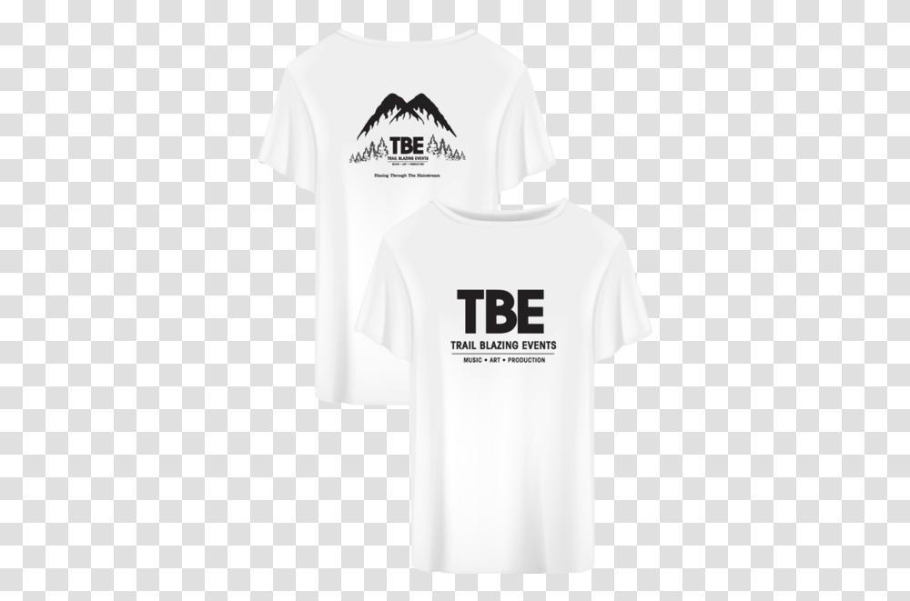 Tbe T Shirt White Active Shirt, Clothing, Apparel, T-Shirt, Person Transparent Png