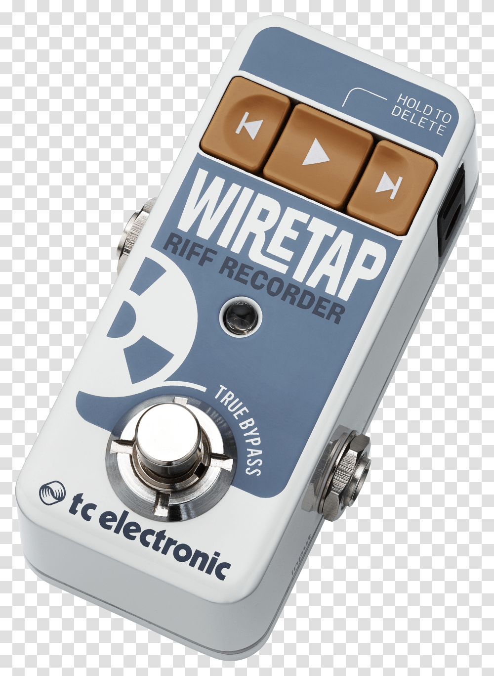 Tc Electronic Wiretap Riff Recorder Wiretap Pedal, Electrical Device, Wristwatch, Mobile Phone, Electronics Transparent Png