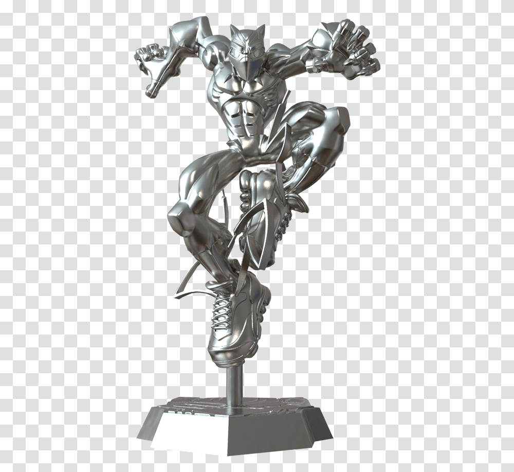 Tchalla Giant Figurine, Glass, Sculpture, Art, Bronze Transparent Png