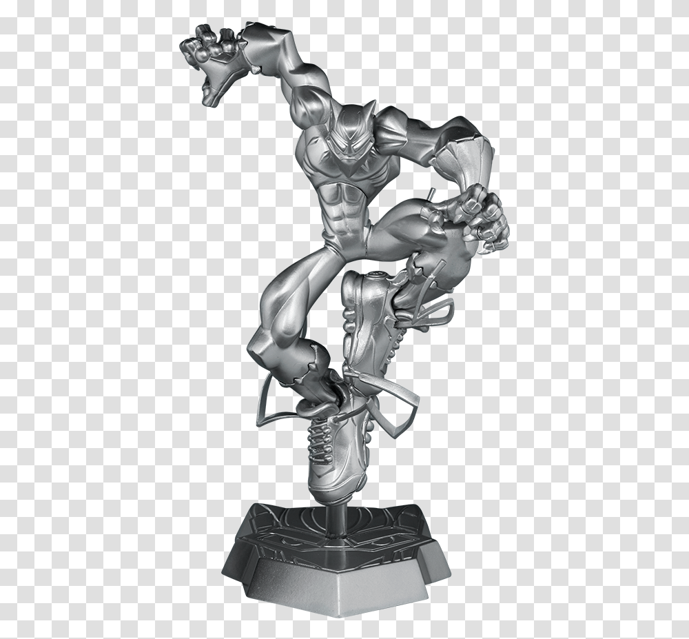 Tchalla Vibranium Edition Designer Figurine, Toy, Alien, Statue, Sculpture Transparent Png