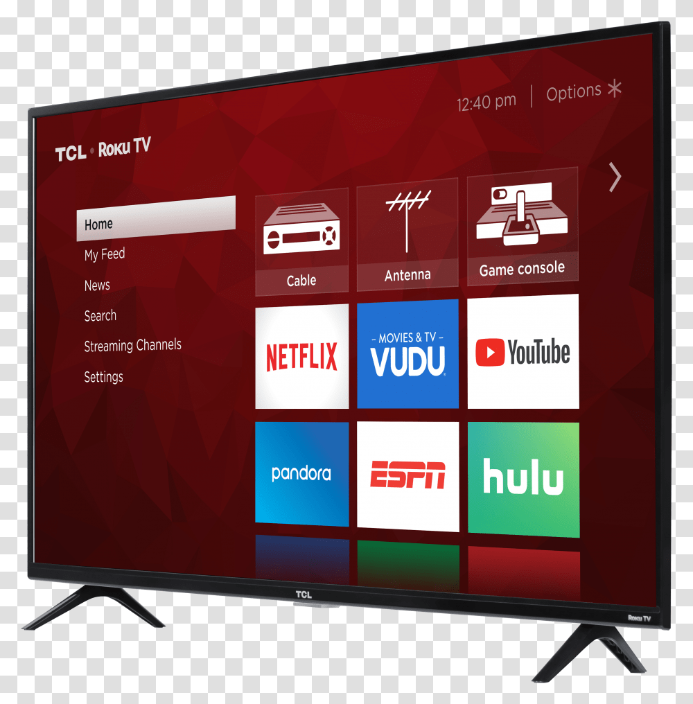 Tcl R617 Smart Tv, Monitor, Screen, Electronics, Display Transparent Png