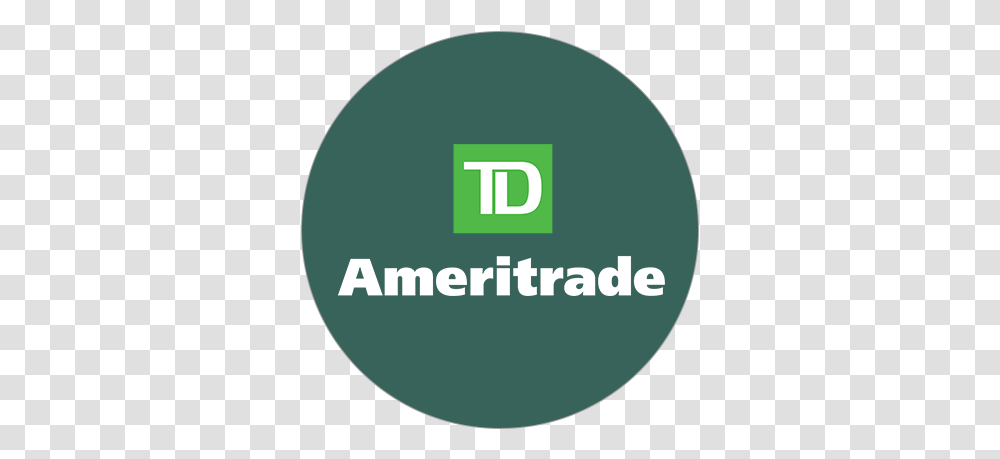 Td Ameritrade Tdameritrade Twitter Td Bank, Label, Text, Logo, Symbol Transparent Png